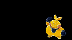 Black background Pokemon