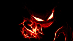 Black background Pokemon haunter
