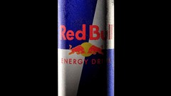 Black background Red Bull brands