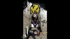 Black background Rorschach Watchmen dc comics