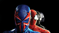 Black background Spider-Man marvel comics