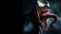 Black background Spider-Man Venom comics symbiote marvel comics 