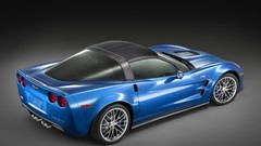 Black background studio chevrolet corvette muscle cars 