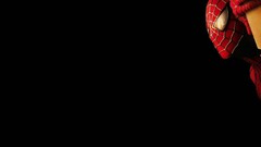 black background superhero Movies Spider-Man Simple Background