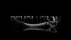 Black background Swords revolution