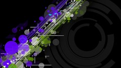 Black background vectors