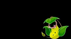 Black background Victreebel Pokemon