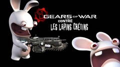 Black background video games Raving Rabbids rayman