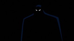 Black Batman minimalistic