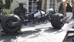 Black Batmobile bat pod