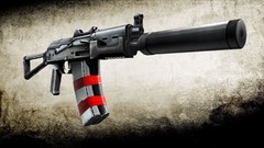 Black battlefield bad company 2 AKS-74U