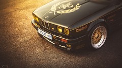Black bbs castrol BMW E30 M3