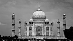 Black black and white white