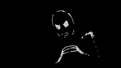 Black black background