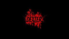 Black blood Dexter TV series minimalistic sketches