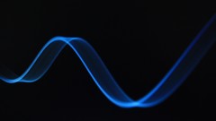 Black blue abstract lines