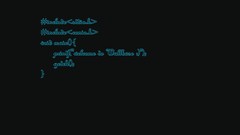 Black blue code programming