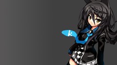 Black blue dark Anime Manga nekomimi animal ears original 