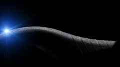 Black blue dark light abstract