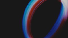 Black blue dark red orbit circles photo shoot