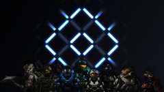 Black blue dark spartans eight halo halo reach Halo 4 master 