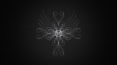 Black Butterflies abstract