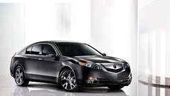 Black cars Acura vehicles