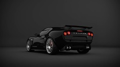 Black cars back black edition Melkus RS2000