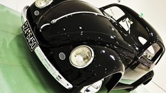 Black cars Beetles volkswagen