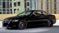 Black cars BMW vehicles
