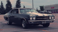 Black cars Chevrolet chevelle