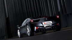 Black cars ferrari 458