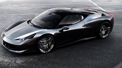 Black cars ferrari 458 italia ferrari 458