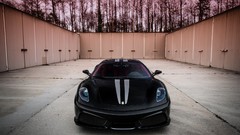 Black cars Ferrari ferrari f430 scuderia ferrari f430 black cars
