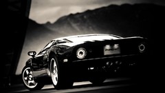 Black cars ford gt