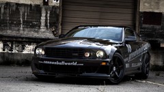 Black cars Ford vehicles Ford mustang