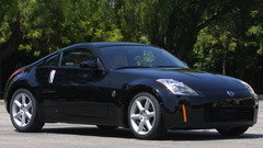 Black cars front Nissan