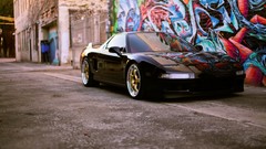 Black cars honda nsx JDM Japanese domestic market