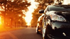 Black cars Infiniti JDM Japanese domestic market