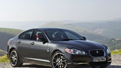 Black cars Jaguar XF