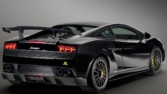 Black cars lamborghini gallardo
