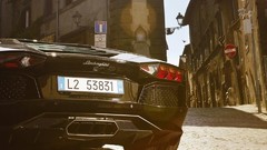 Black cars Lamborghini sport cars