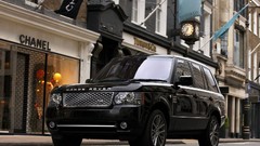 Black cars Land Rover Range Rover