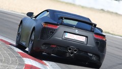 Black cars lexus lfa