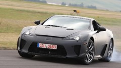Black cars lexus lfa