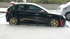 Black cars Lotus Renault