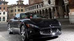 Black cars Maserati vehicles