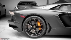 Black cars matte Lamborghini-Aventador