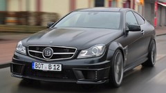 Black cars Mercedes-Benz Coupé Brabus Bullit