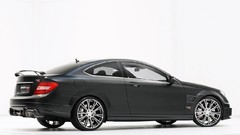 Black cars Mercedes-Benz Coupé Brabus Bullit